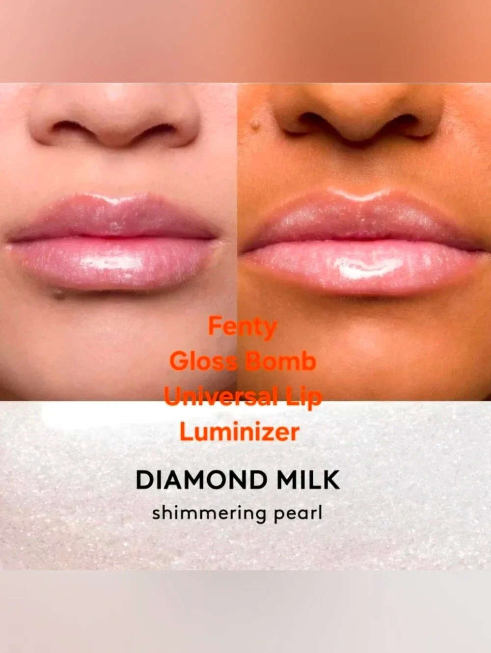 Fenty Beauty Gloss Bomb Universal Lip Luminizer Diamond Milk. BNIB💥